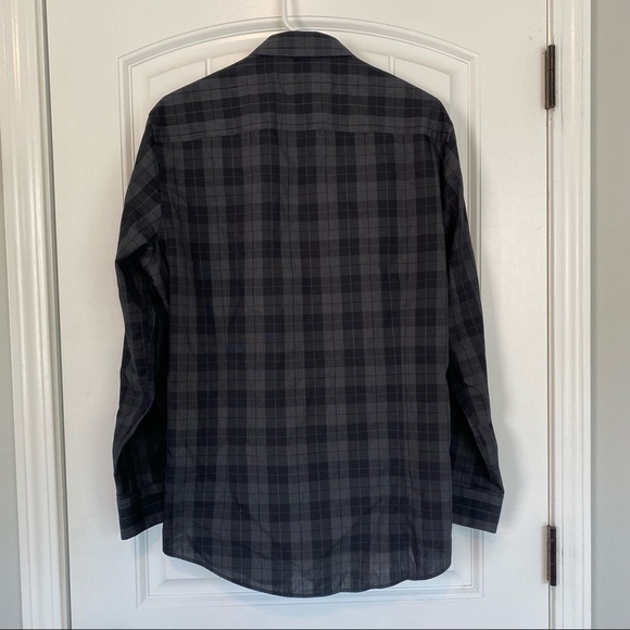 Bar III Slim Fit Stretch Long Sleeve Button Down - Picture 5 of 5